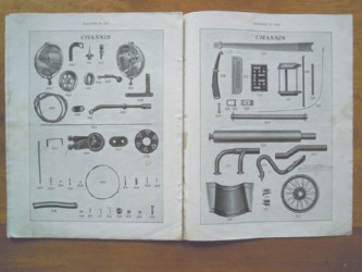 Catalogue des Pièces Détachées, Août 1930