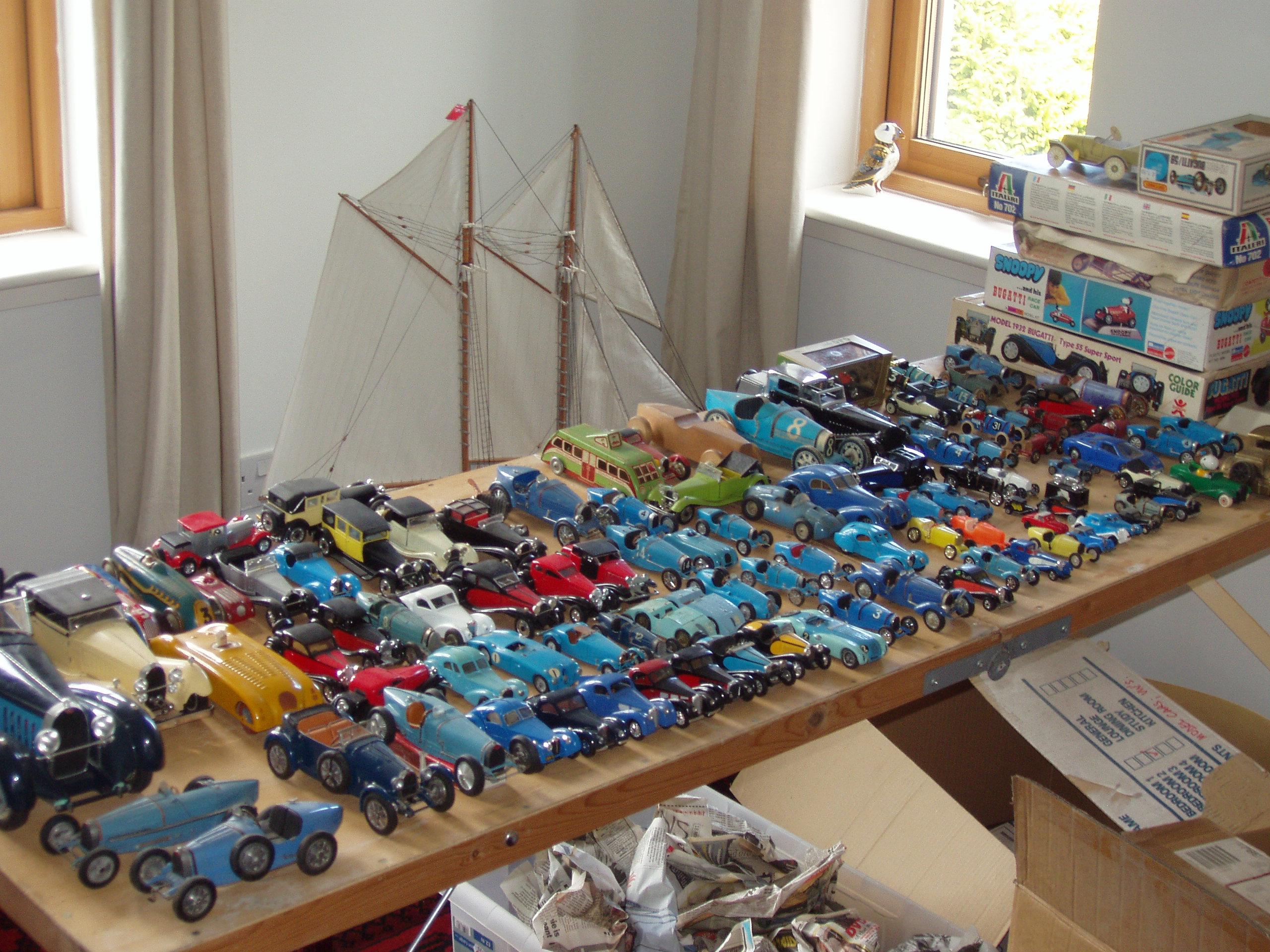 built plastic model cars for sale